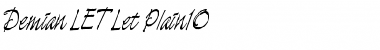 Demian LET Font