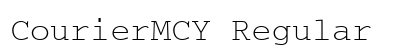 CourierMCY Regular preview