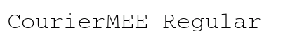 CourierMEE Regular preview