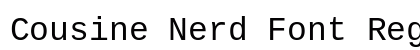Cousine Nerd Font Regular Preview