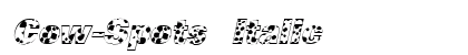 Cow-Spots Italic Preview