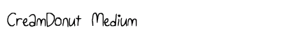 CreamDonut Medium preview