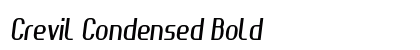 Crevil Condensed Bold Preview
