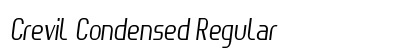 Crevil Condensed Regular Preview