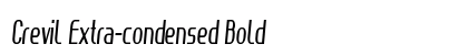 Crevil Extra-condensed Bold Preview