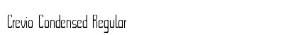 Crevio Condensed Regular Preview