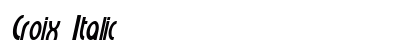 Croix Italic Preview