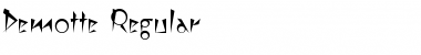Demotte Font