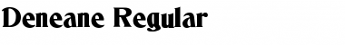 Deneane Font