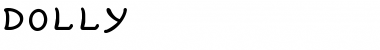 DOLLY Regular Font DOLLY Regular Font