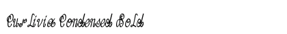 Curlivia Condensed Bold Preview