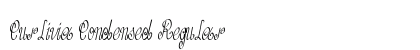 Curlivia Condensed Regular Preview