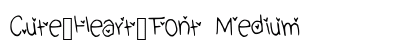 Cute_Heart_Font Medium preview