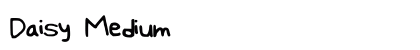 Daisy Medium preview