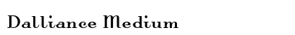 Dalliance Medium preview