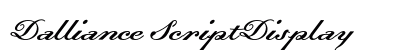 Dalliance ScriptDisplay Preview