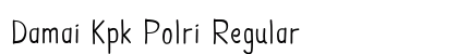 Damai Kpk Polri Regular preview