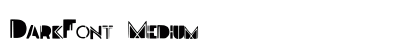 DarkFont Medium preview