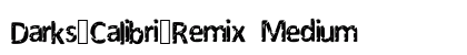 Darks_Calibri_Remix Medium preview