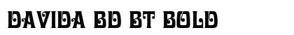 Davida Bd BT Bold preview