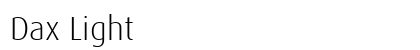 Dax Light preview