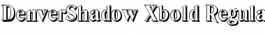 DenverShadow-Xbold Font