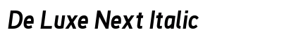 De Luxe Next Italic preview