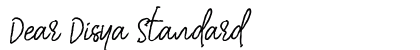 Dear Disya Standard preview