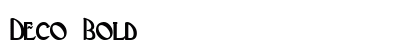 Deco Bold Preview