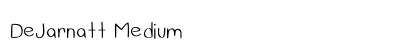 DeJarnatt Medium preview