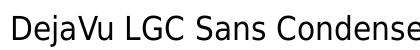 DejaVu LGC Sans Condensed Book preview