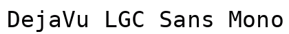 DejaVu LGC Sans Mono Book preview