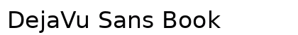 DejaVu Sans Book preview