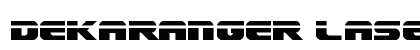 Dekaranger Laser Regular preview