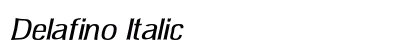 Delafino Italic preview