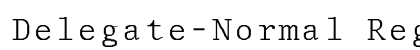 Delegate-Normal Regular preview