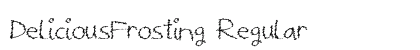 DeliciousFrosting Regular preview