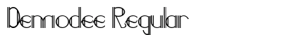 Demodee Regular preview