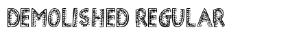 Demolished Regular preview