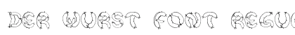 Der Wurst Font Regular preview