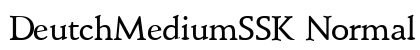 DeutchMediumSSK Normal preview