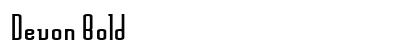 Devon Bold preview