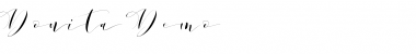 Donita Handscript Demo Font