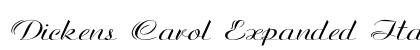 Dickens Carol Expanded Italic Preview