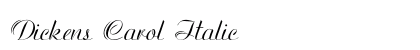 Dickens Carol Italic Preview