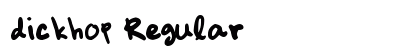 dickhop Regular preview