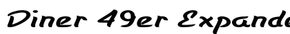 Diner 49er Expanded Bold preview
