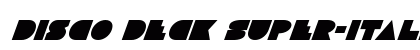 Disco Deck Super-Italic Italic preview