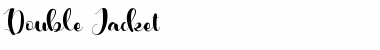 Double Jacket Font