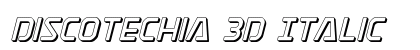Discotechia 3D Italic preview